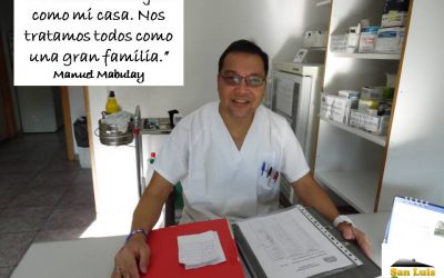 MANUEL MABULAY, ENFERMERO DE LA RESIDENCIA