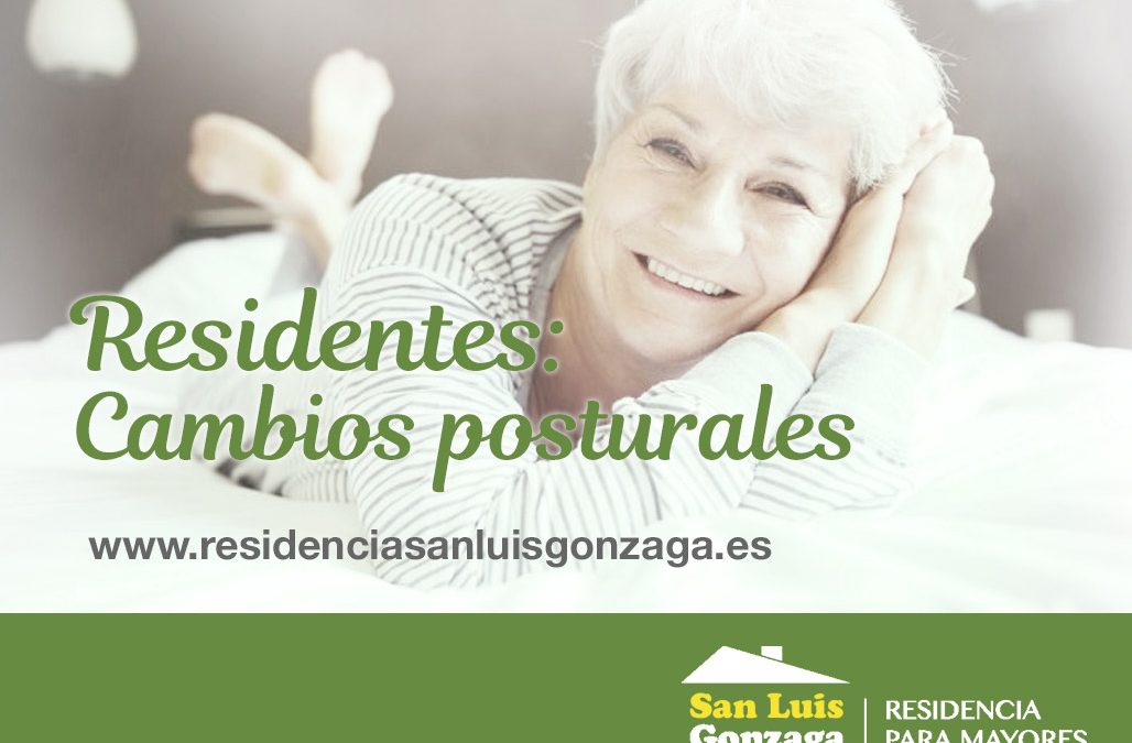 CAMBIOS POSTURALES EN RESIDENTES