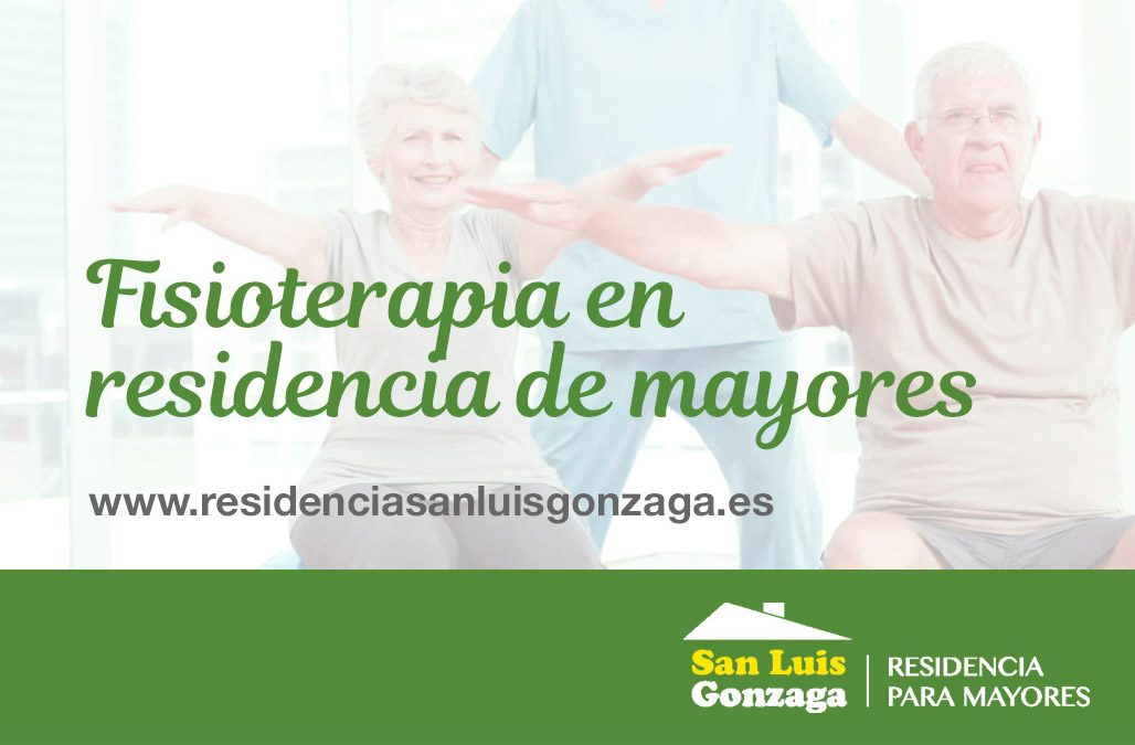 FISIOTERAPIA EN RESIDENCIA DE MAYORES