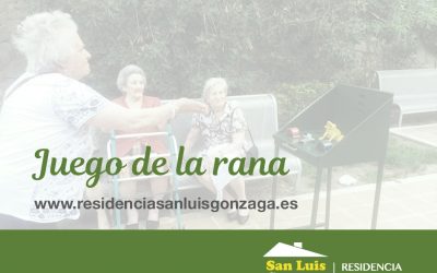 Tiempo libre en la residencia. El juego de la rana