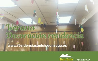 Residencia para verano decorada por nuestros mayores